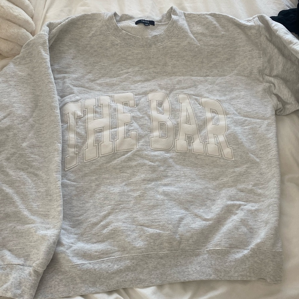 Grey the Bar sweatshirt